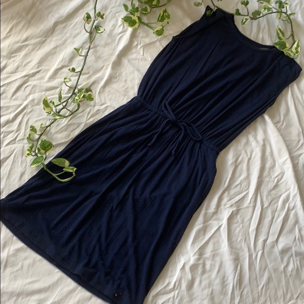 Blue dress